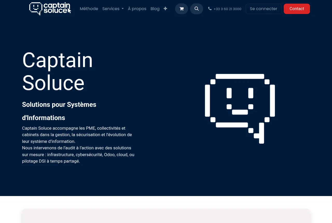 Page d’accueil du site Captain Soluce