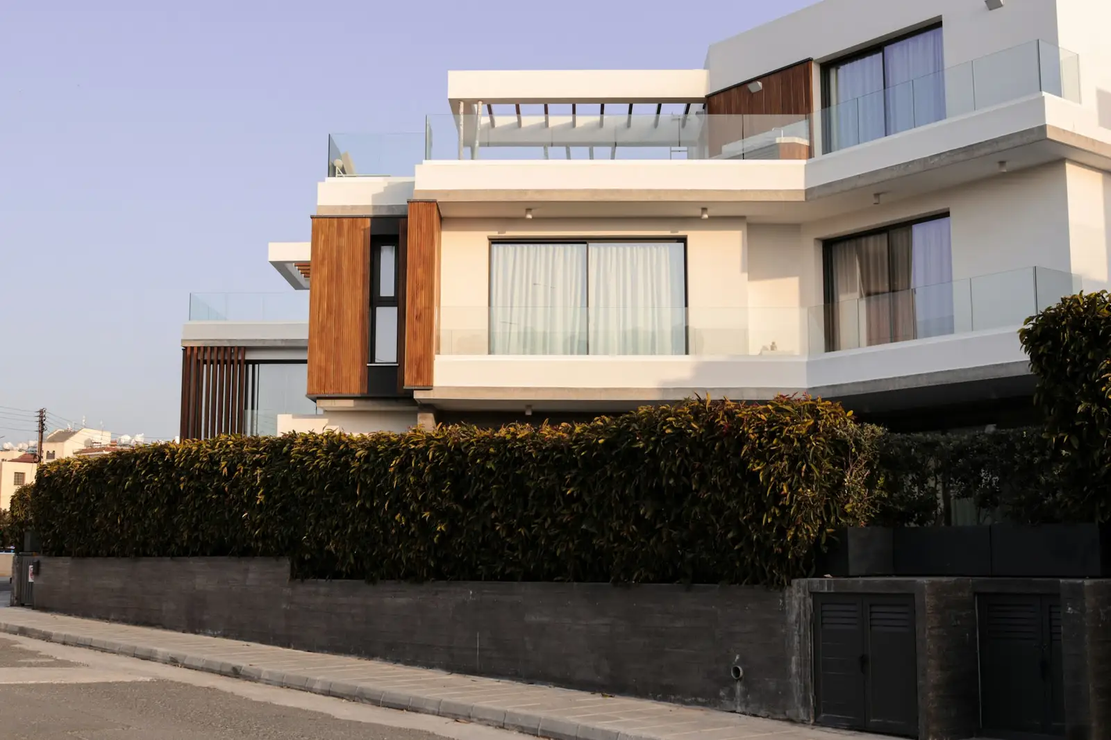 Immeuble moderne en construction