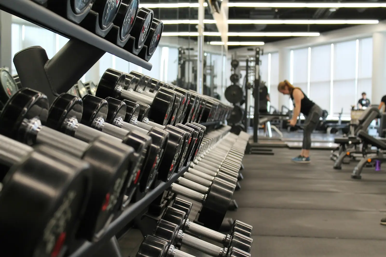 Salle de sport et ses appareils