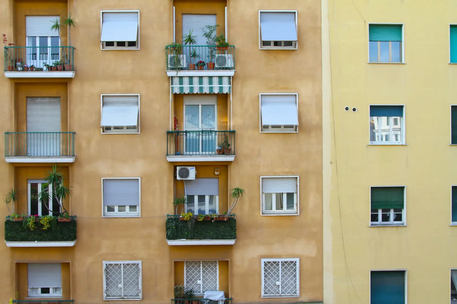 Façade d’un immeuble à appartements